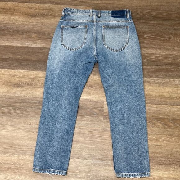 Rolla's Stub Slim Short Leg Distressed Jeans Sz 30X32 - Picture 2 of 14